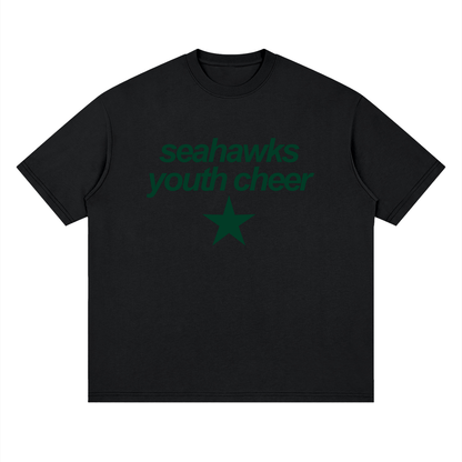Big Star Seahawks Oversized Drop Shoulder T-Shirt