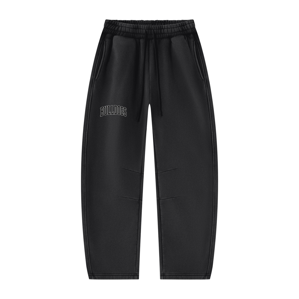 Unisex Vintage Wash Barrel Leg Fleece Sweatpants