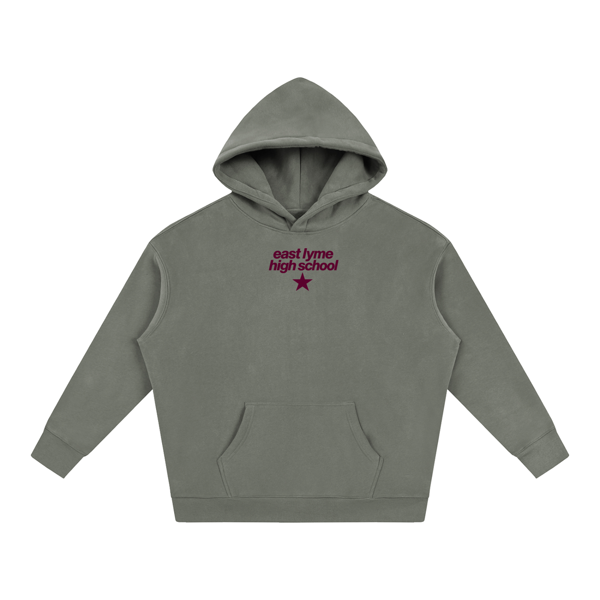 Big Star East Lyme Oversize Fleeced Hoodie