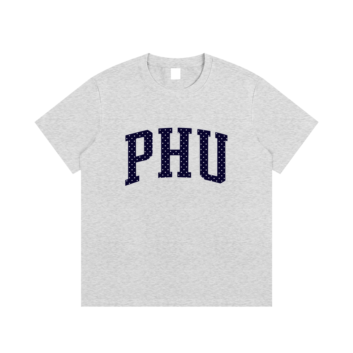 Polka Dot Cotton T-Shirt