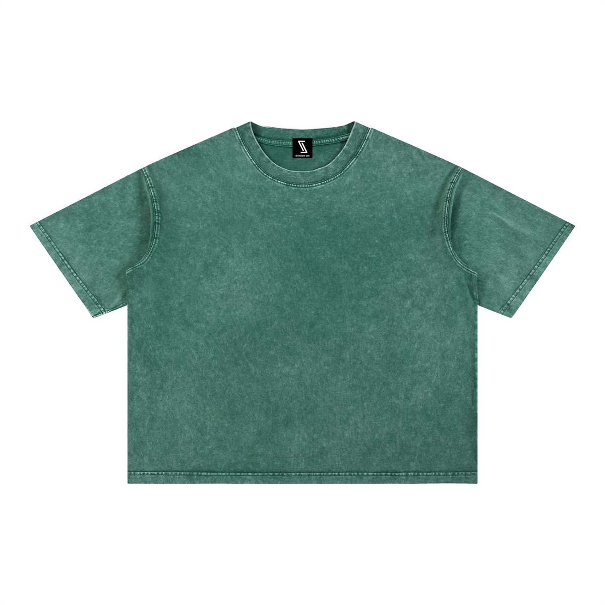 Mineral Wash Boxy Cotton T-Shirt