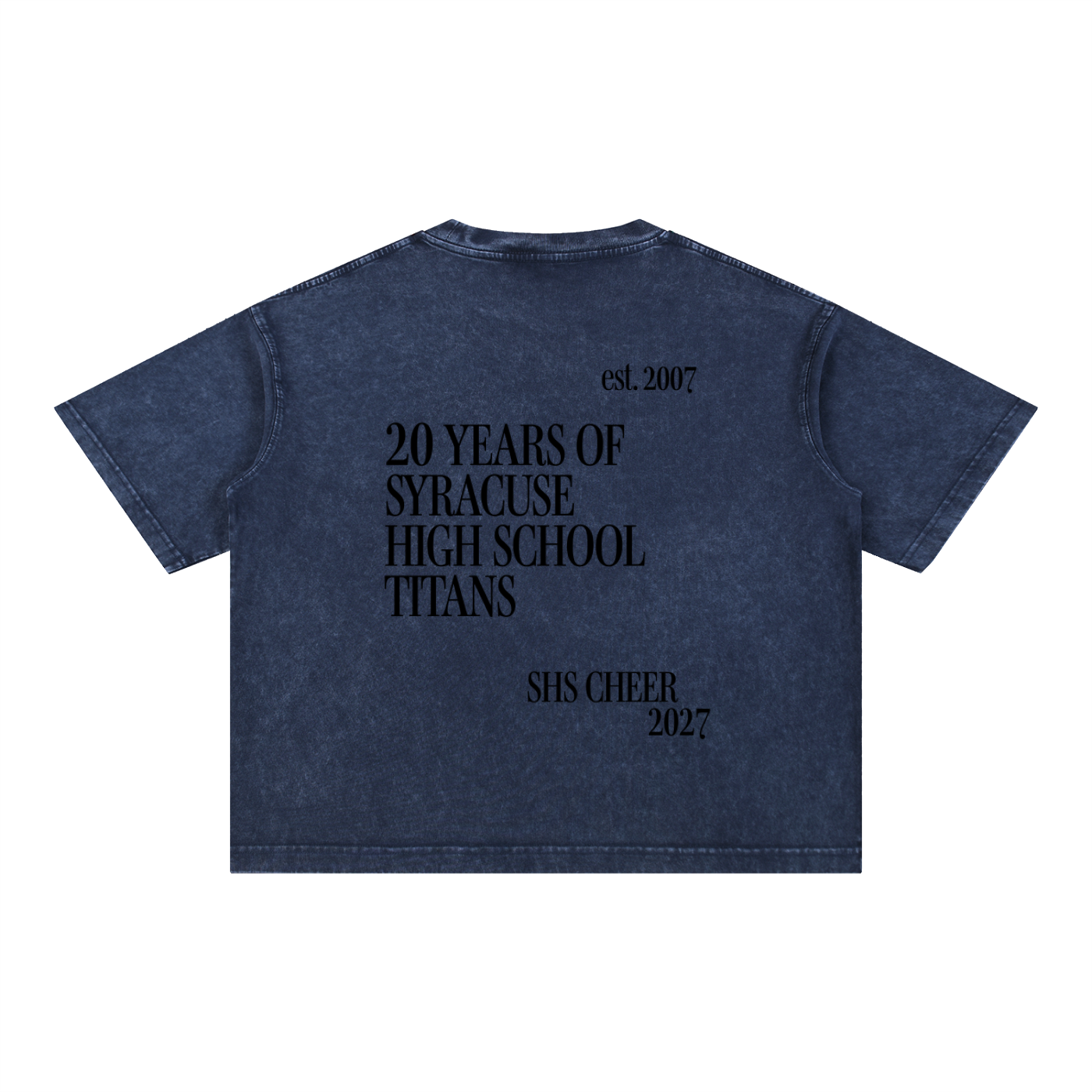 20 Years Script Tee