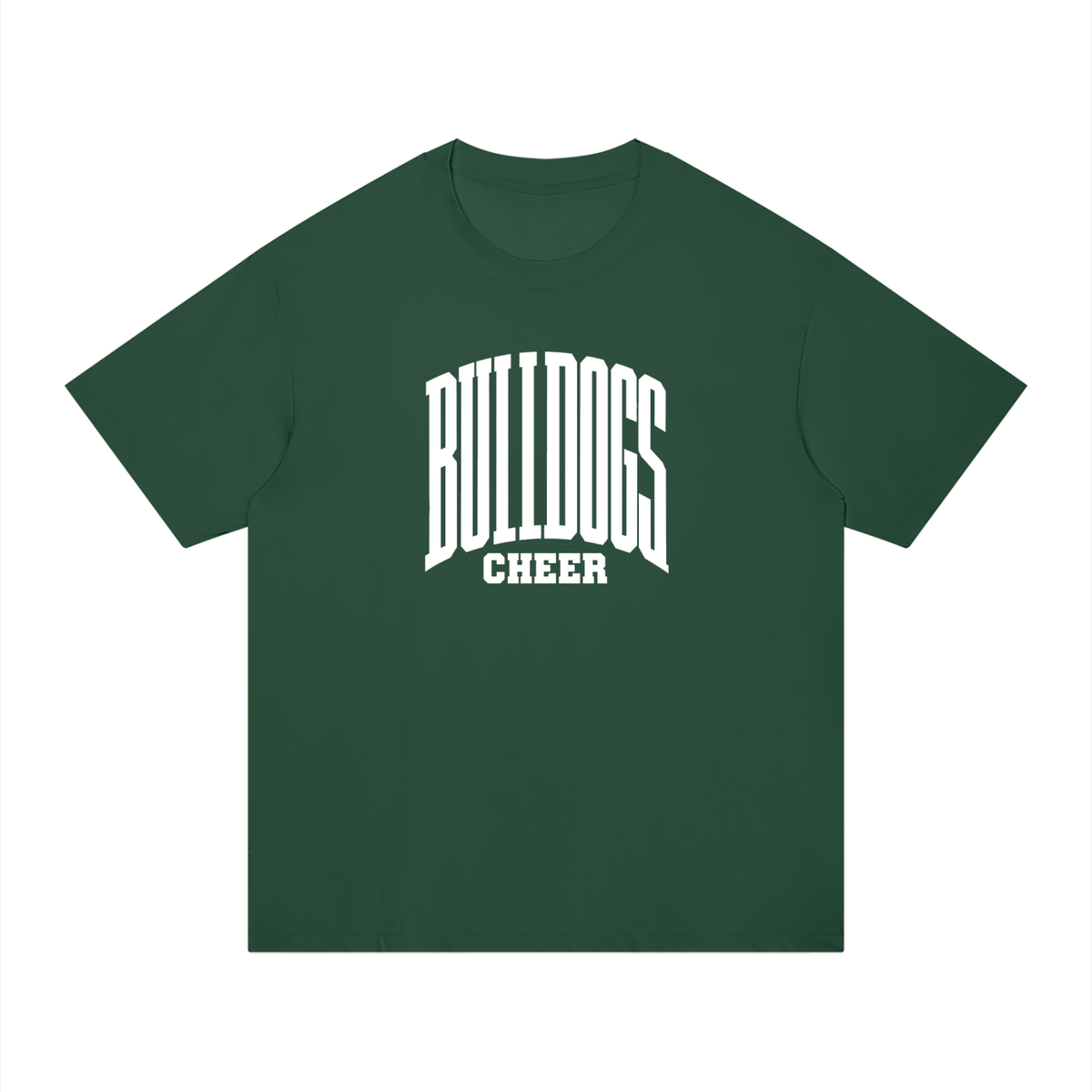 Basic 3 Green Bulldogs Unisex Regular Fit Cotton T-Shirt