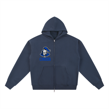Essential Fleece Zip-Through Hoodie