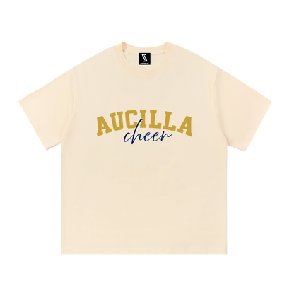 Cursive Aucilla Essential Cotton T-Shirt