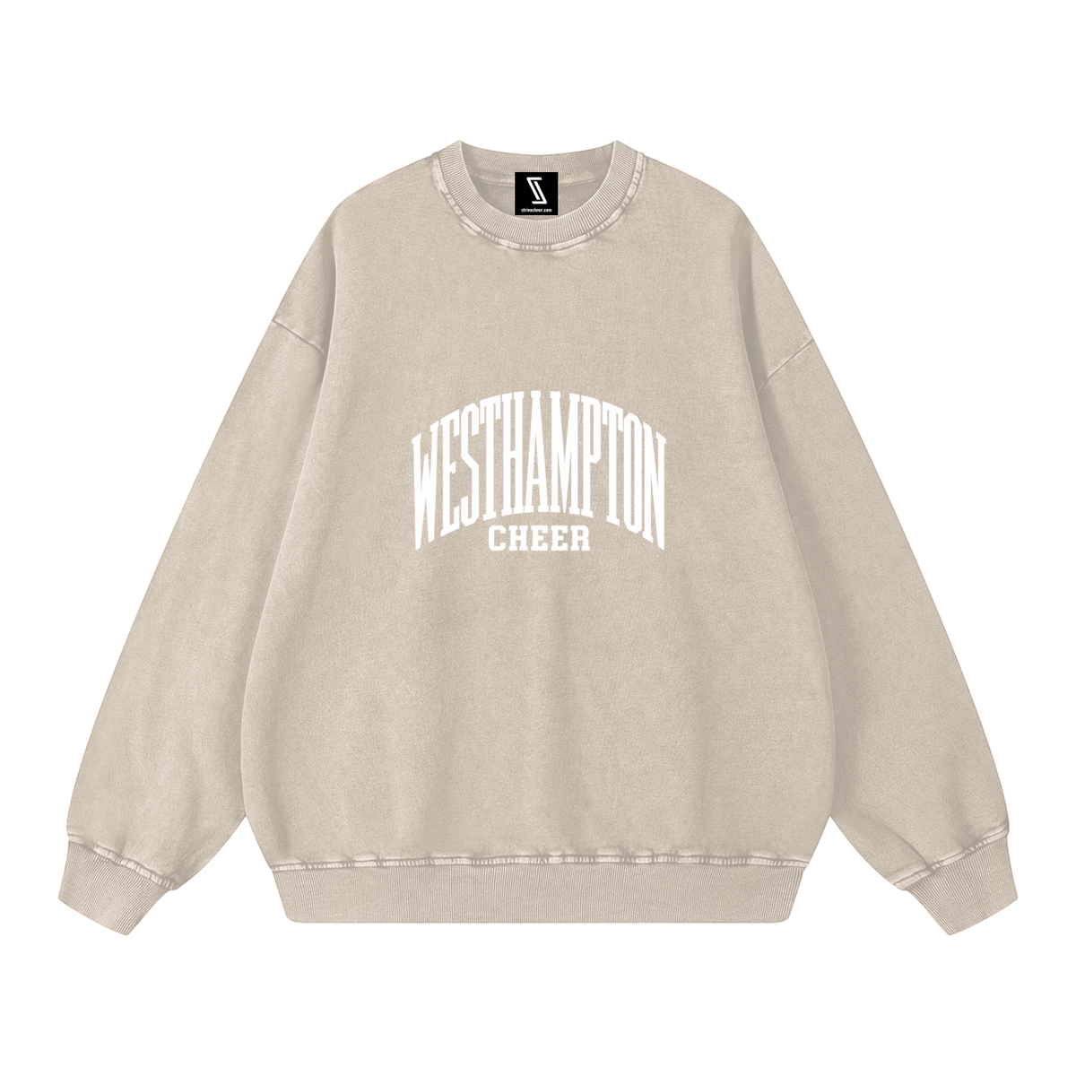 Basic 3 Westhampton Snow Washed Oversized Sweatshirt