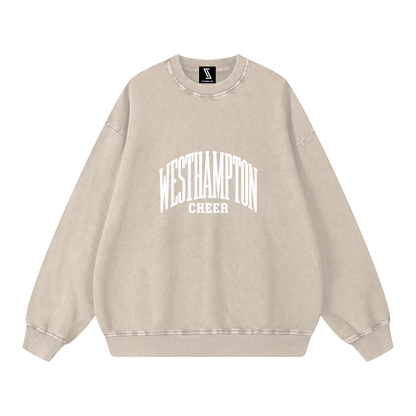 Basic 3 Westhampton Snow Washed Oversized Sweatshirt
