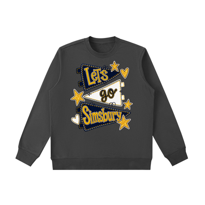 Lets Go Simsbury Essential Heavyweight Crewneck Sweatshirt