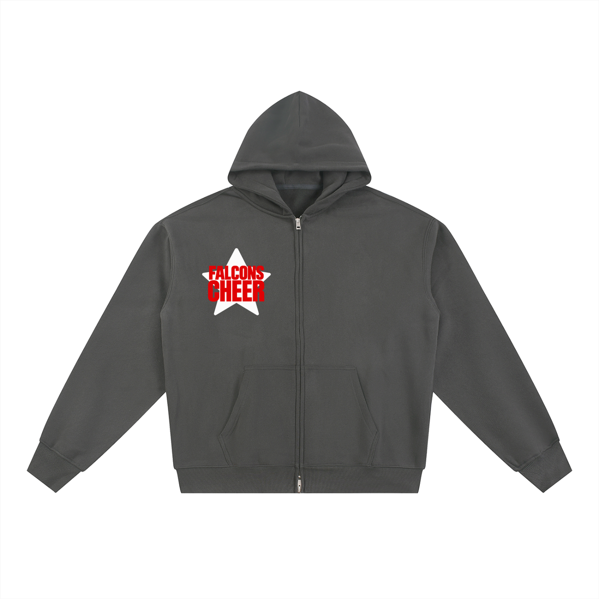 Star Fitch Essential Fleece Zip-Through Hoodie
