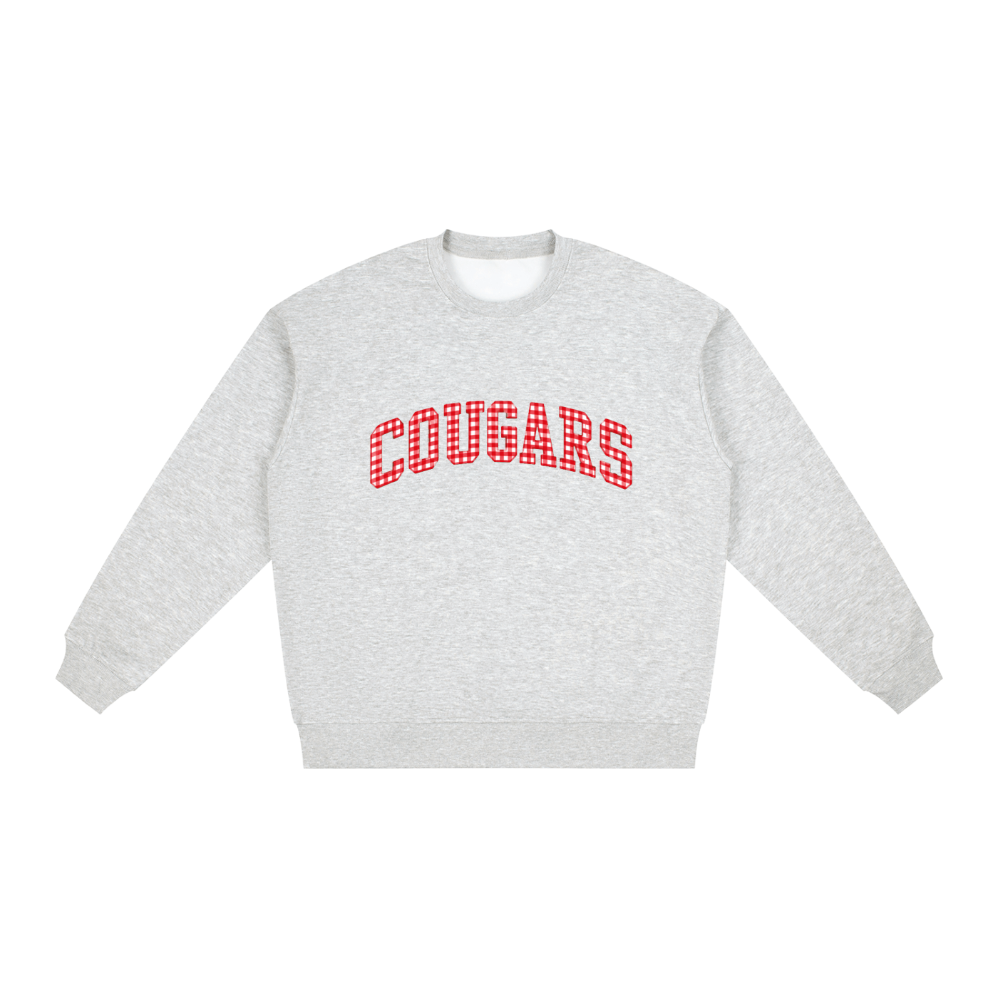 Oversized Drop Shoulder Crewneck Sweatshirt