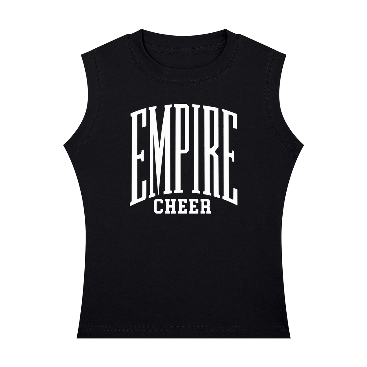 Basic 3 Empire Women's Crewneck Tank Top