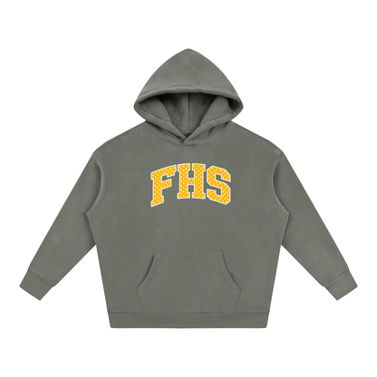 Polka Dot Fenway Oversize Fleeced Hoodie