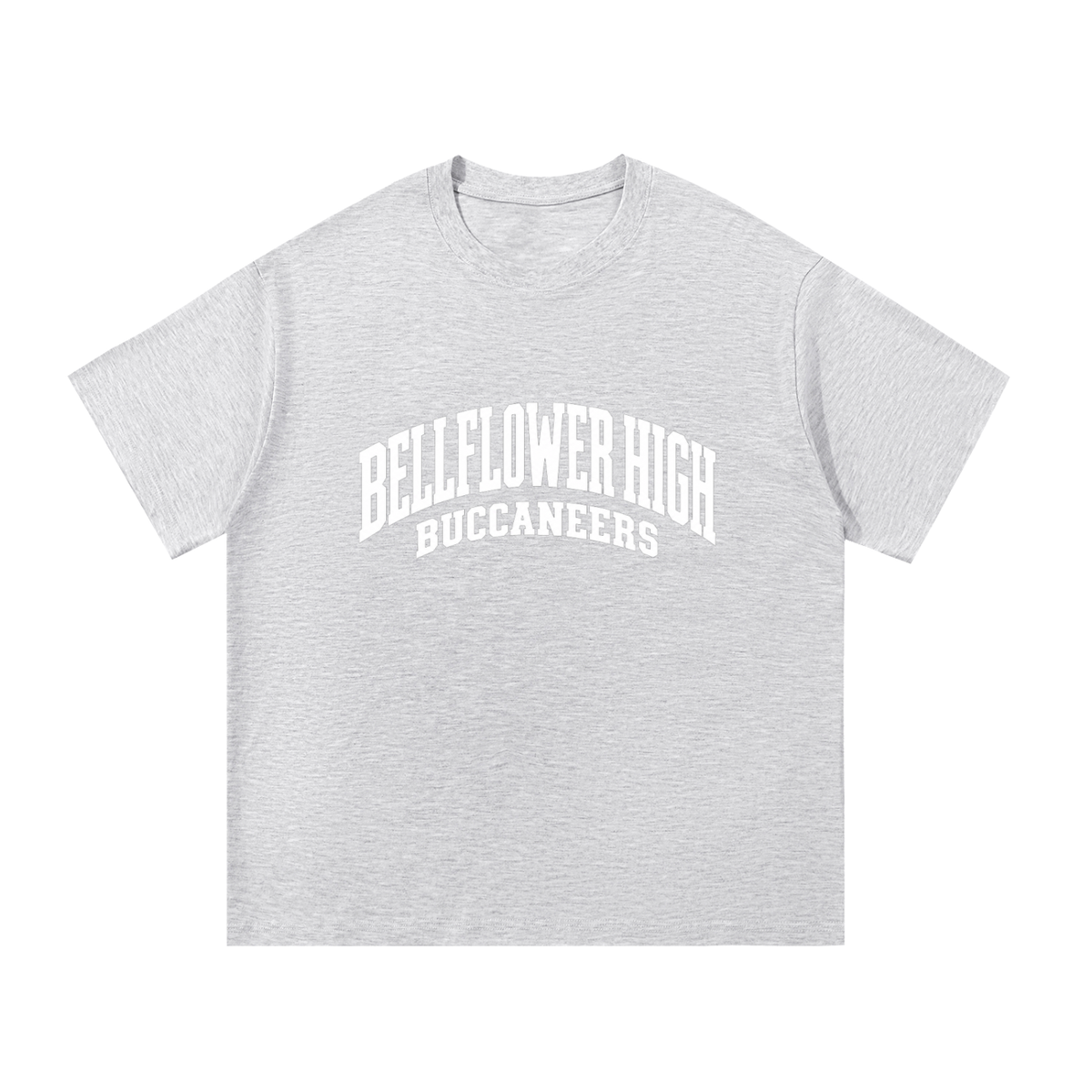 Basic 2 White Bellflower Unisex Regular Fit Cotton T-Shirt
