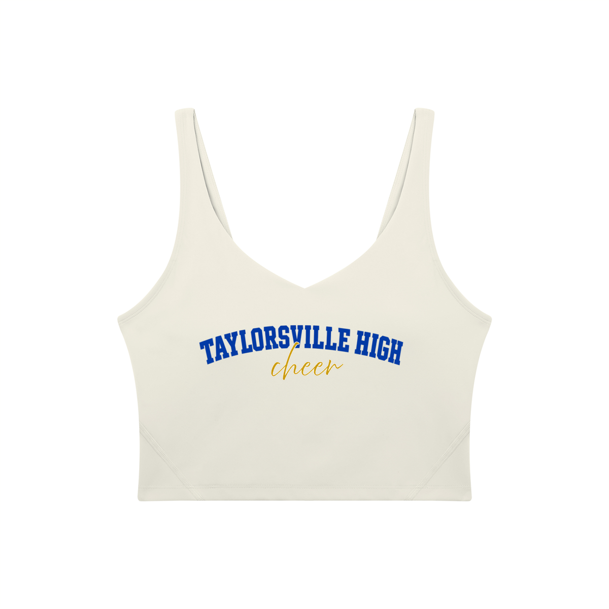 Cursive Taylorsville Women's V-Neck Yoga Sports Bra