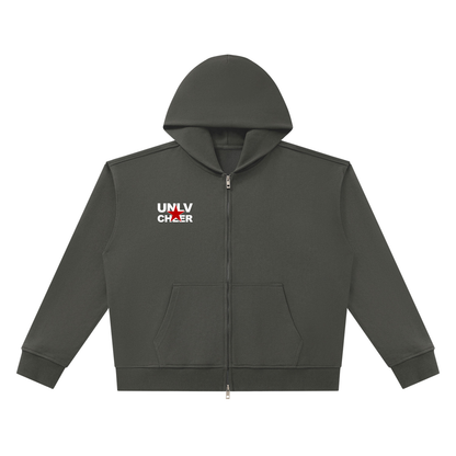 Unisex Heavyweight Full Zip Boxy Hoodie