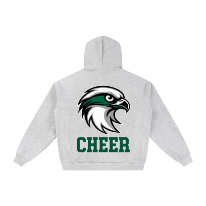 Simple Seahawks Essential Fleece Zip-Through Hoodie