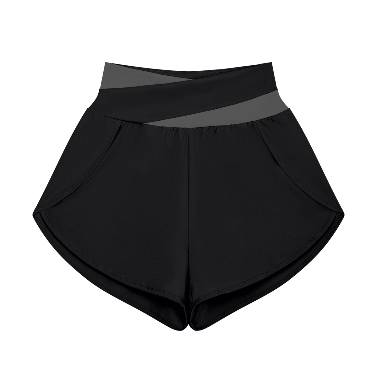 Strive Paneled Yoga Shorts
