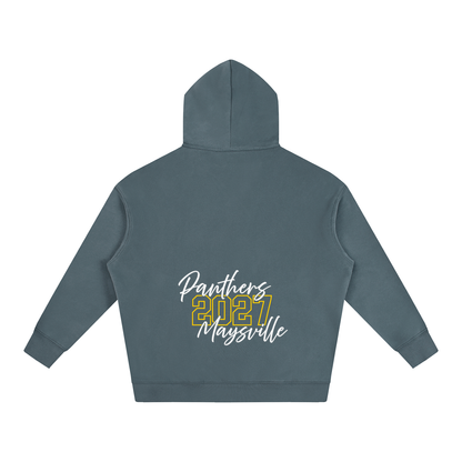 Cursive Front Maysville Oversize Fleeced Hoodie