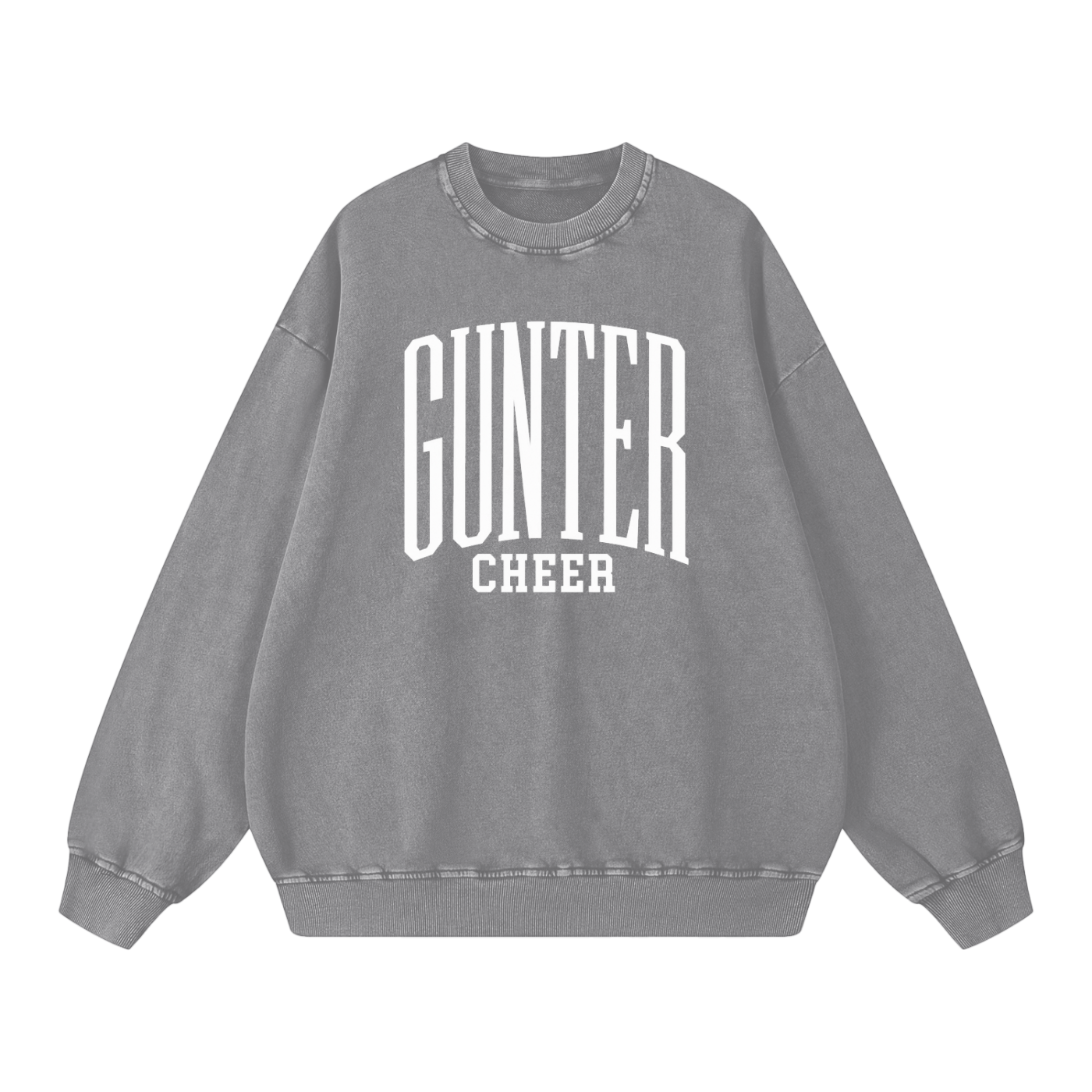 Basic 3 Gunter Snow Washed Oversized Sweatshirt