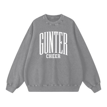 Basic 3 Gunter Snow Washed Oversized Sweatshirt