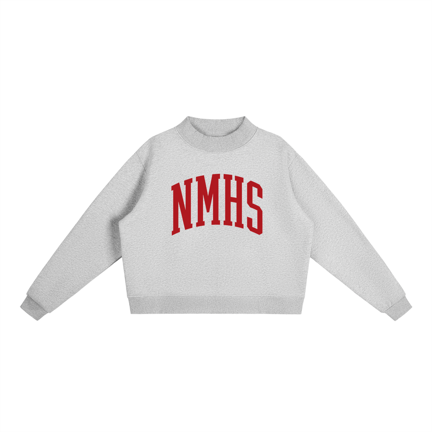 Mock-Neck Sweatshirt