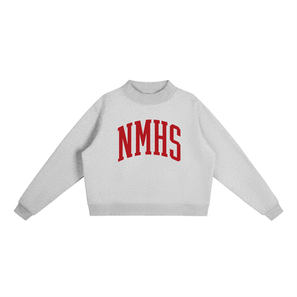 Mock-Neck Sweatshirt