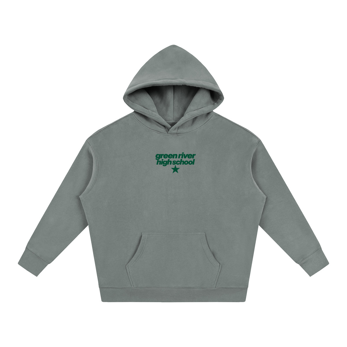 Big Star Green River Oversize Fleeced Hoodie