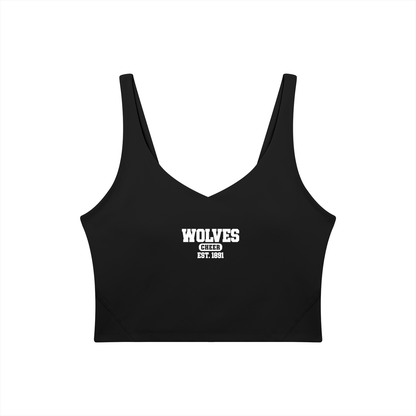 Old School Green River Women's V-Neck Yoga Sports Bra