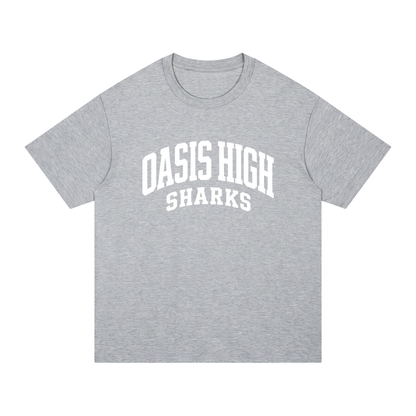 Basic 2 White Oasis Unisex Regular Fit Cotton T-Shirt