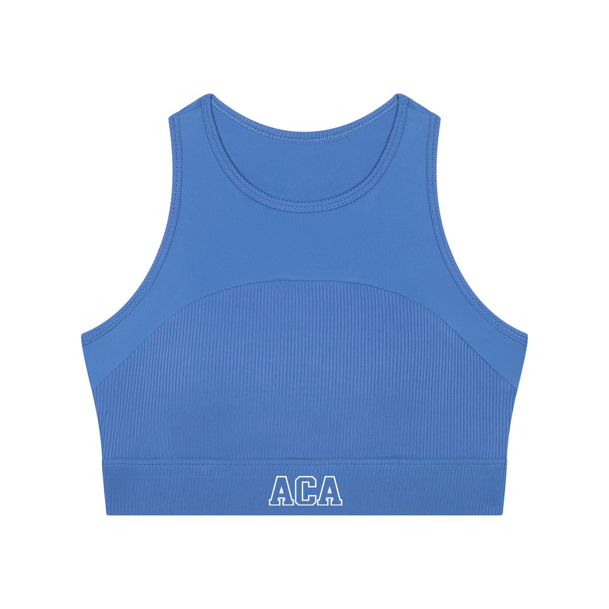 ACA Women’s Paneled Crop Yoga Tank Top