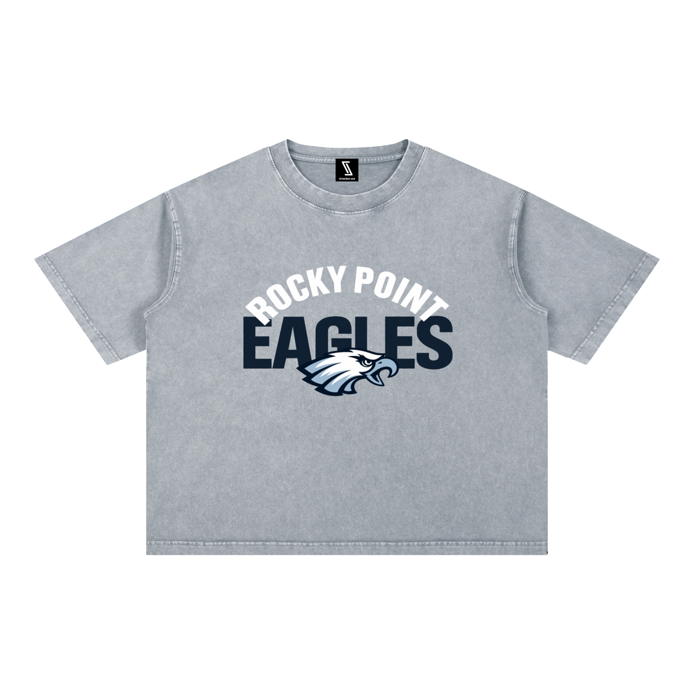 Mineral Wash Boxy Cotton T-Shirt