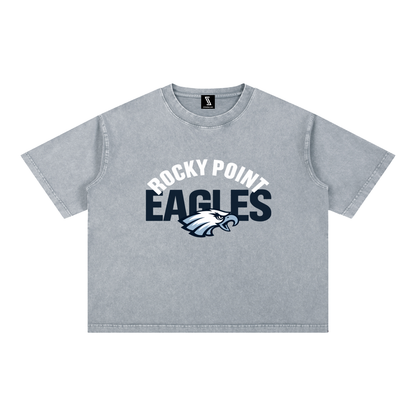Mineral Wash Boxy Cotton T-Shirt