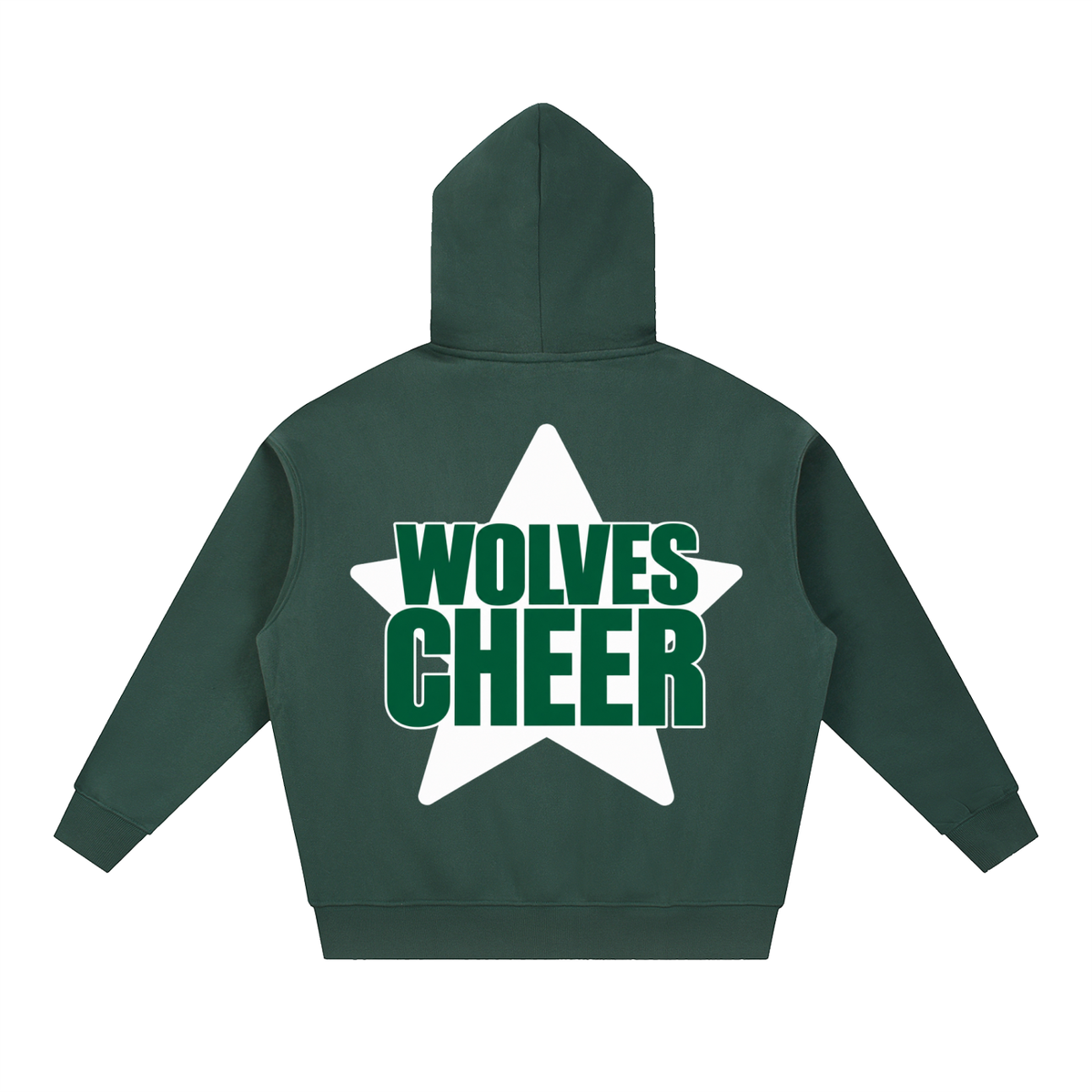 Star Green River Essential Oversized Fleece Boxy Hoodie