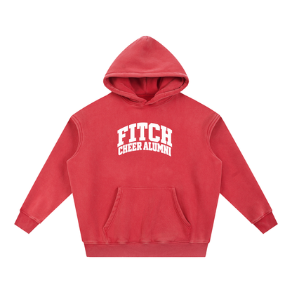 Fitch Alumni Snow Wash Fleece Oversize Hoodie