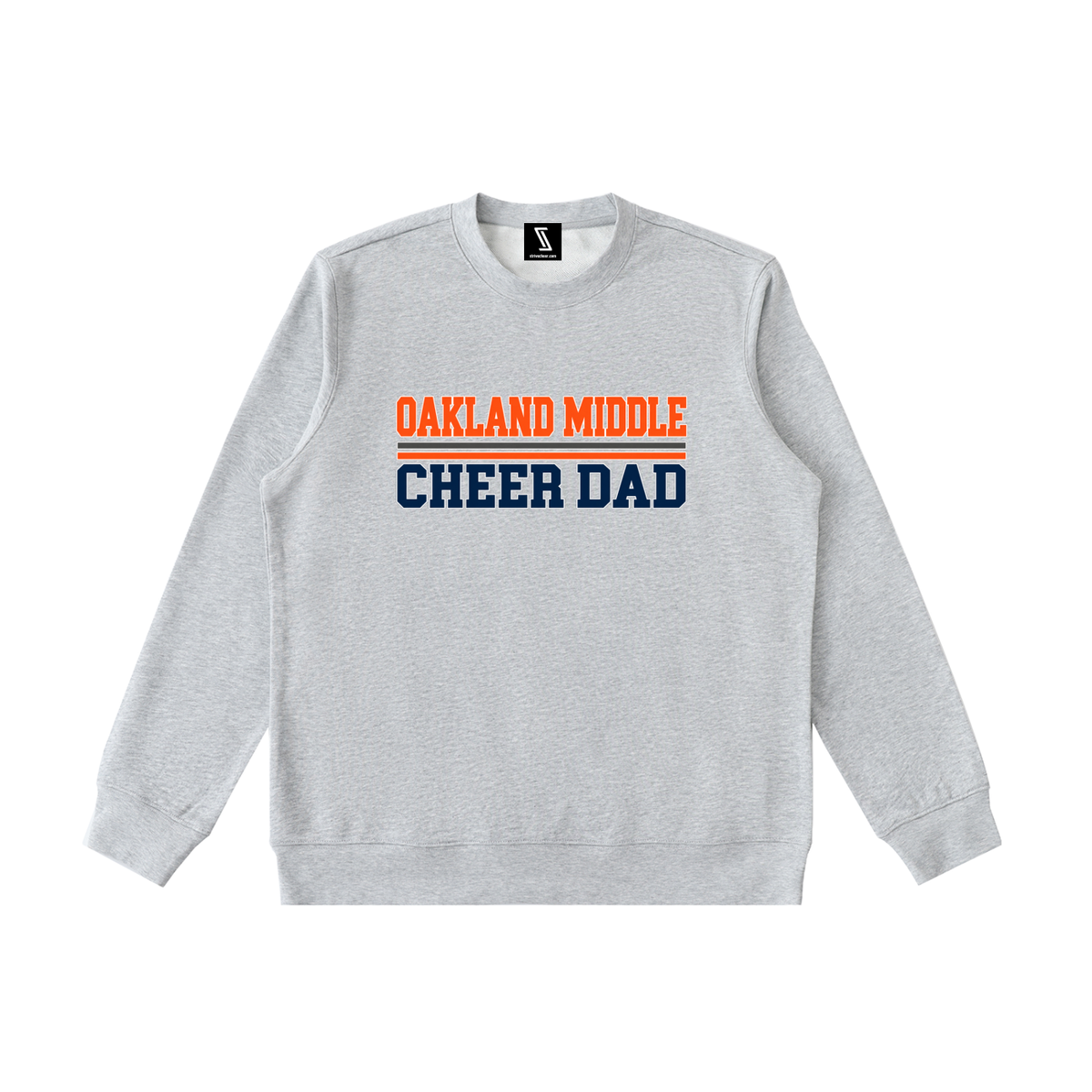 Dad Oakland Middle Essential Heavyweight Crewneck Sweatshirt