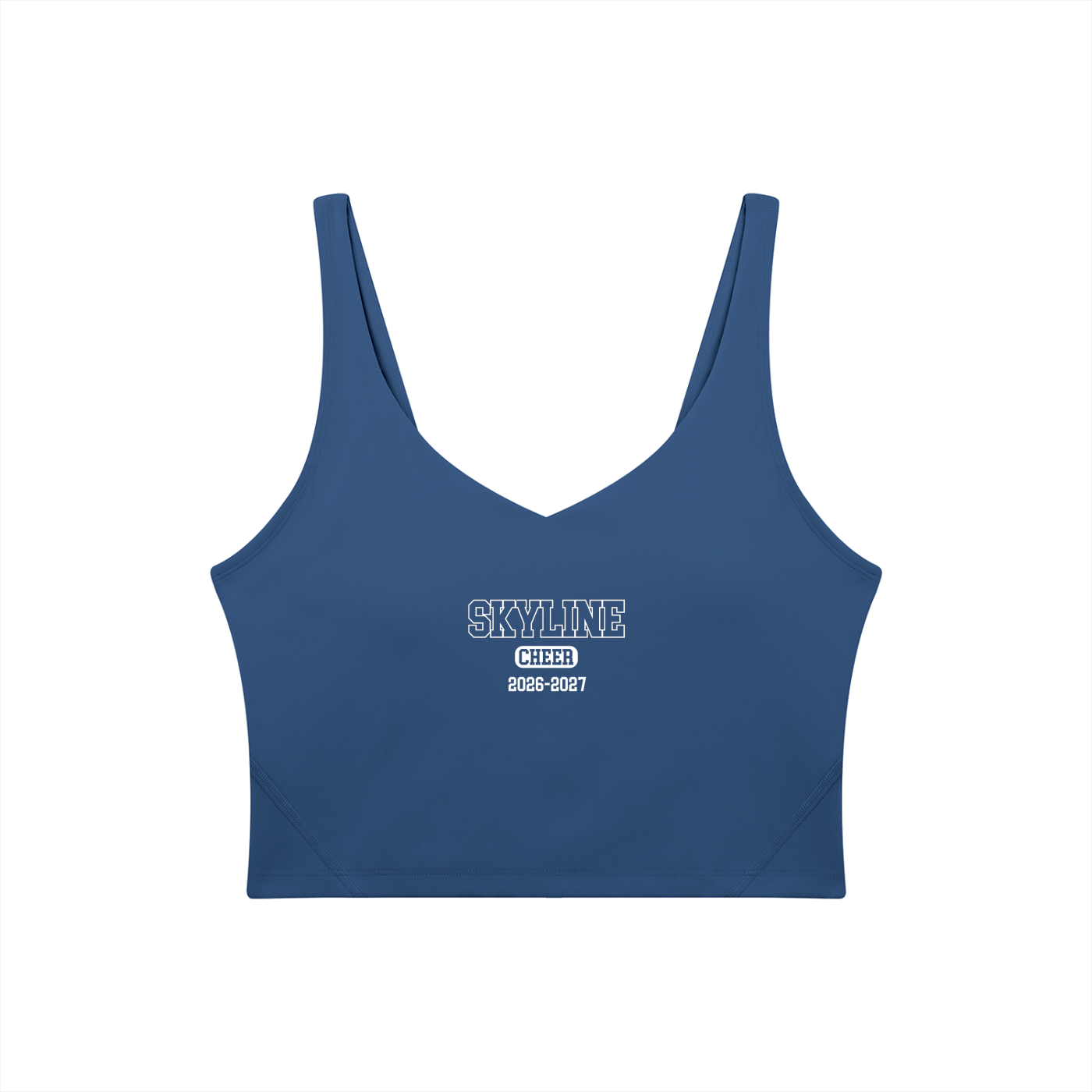 Women's V-Neck Yoga Sports Bra