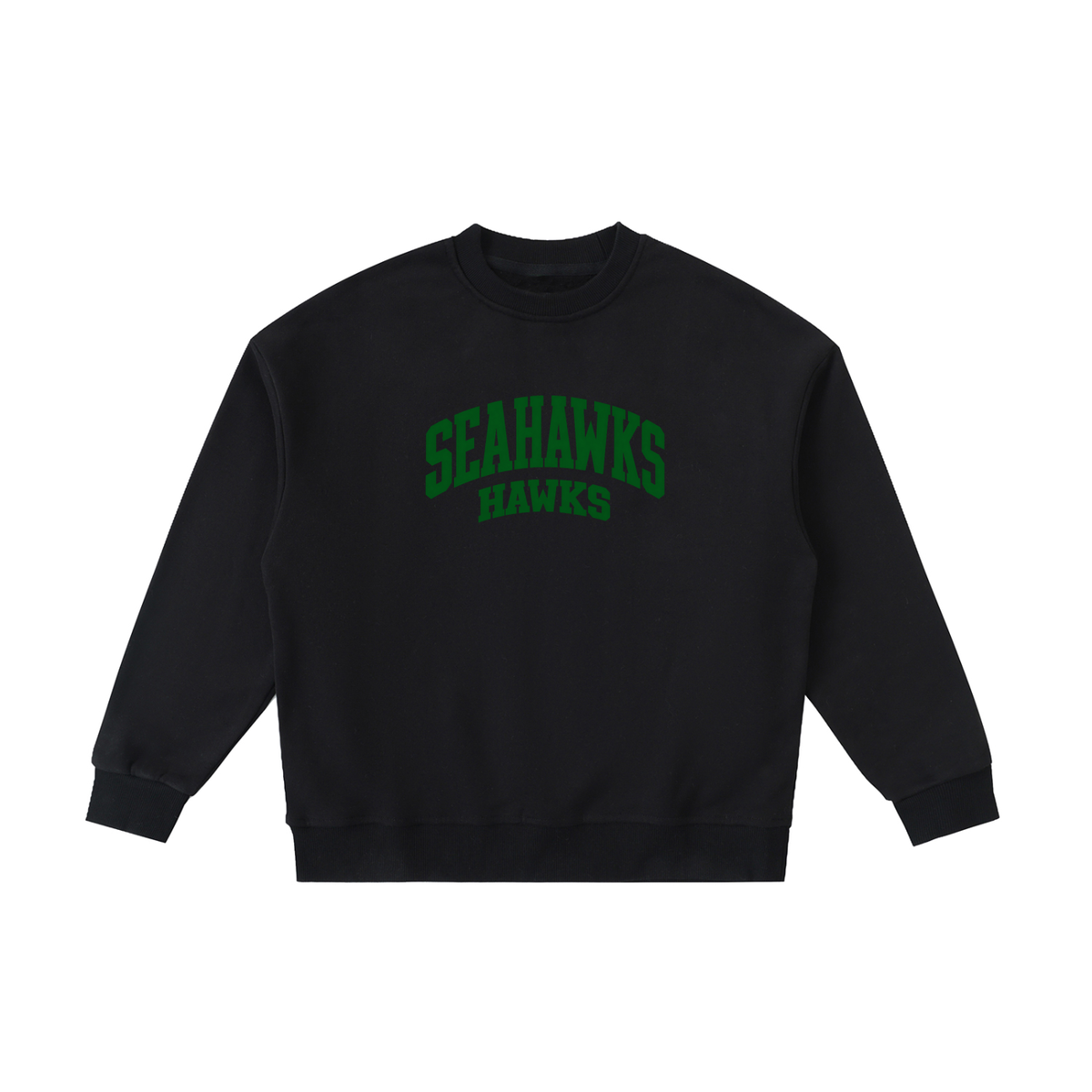 Basic 2 Seahawks Essential Fleece Kids' Crewneck Sweatshirt