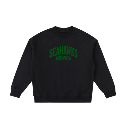 Basic 2 Seahawks Essential Fleece Kids' Crewneck Sweatshirt