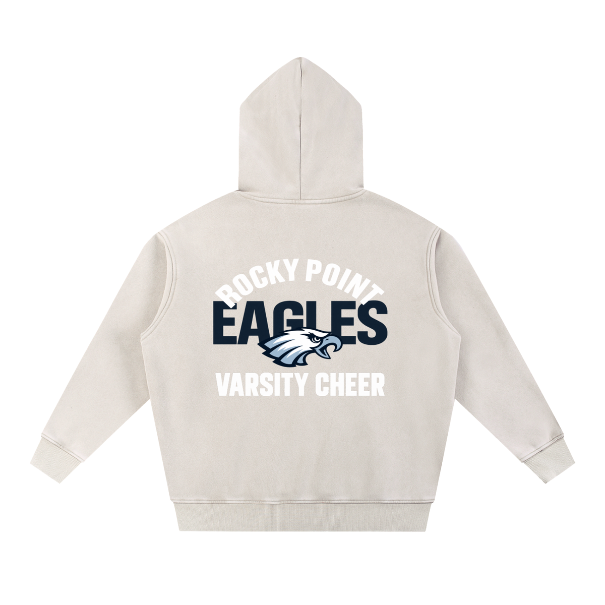 Snow Wash Fleece Oversize Hoodie