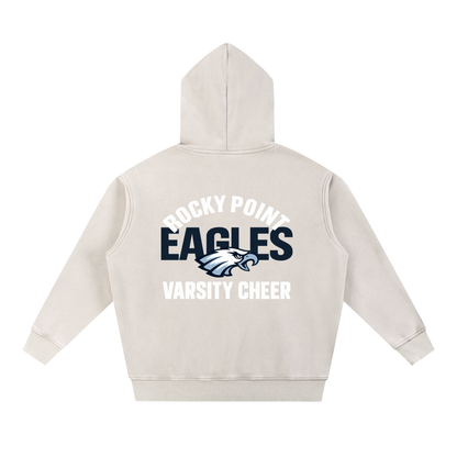 Snow Wash Fleece Oversize Hoodie