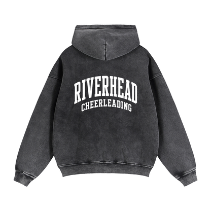 Zip-Through Boxy Fleece Hoodie