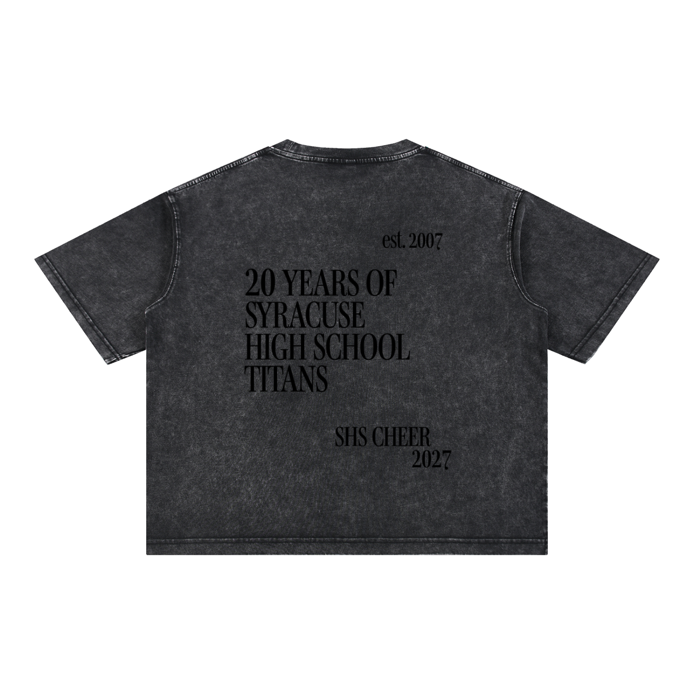 20 Years Script Tee