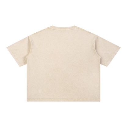Basic 2 Lakewood Ranch Mineral Wash Boxy Cotton T-Shirt