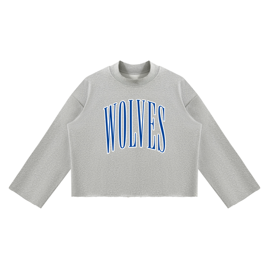 Mockneck Boxy Sweatshirt