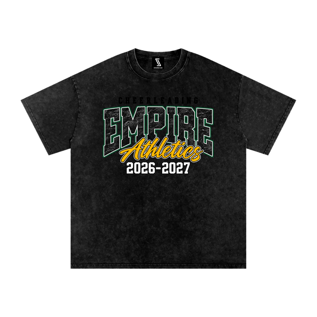 Vintage Empire Snow Washed Oversized Cotton T-Shirt