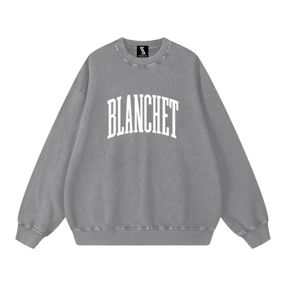 Snow Washed Oversized Sweatshirt