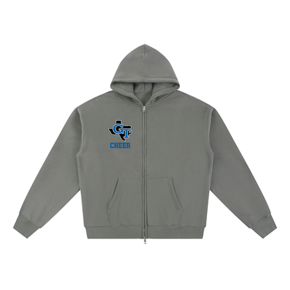 Year Gunter Essential Fleece Zip-Through Hoodie