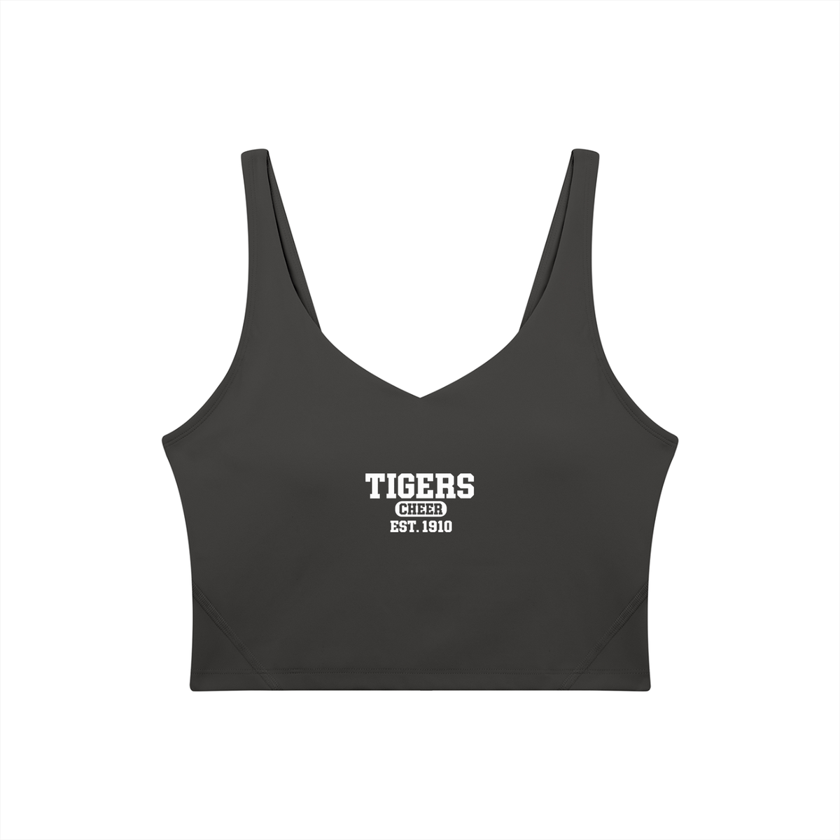 Old School Meigs County Women's V-Neck Yoga Sports Bra