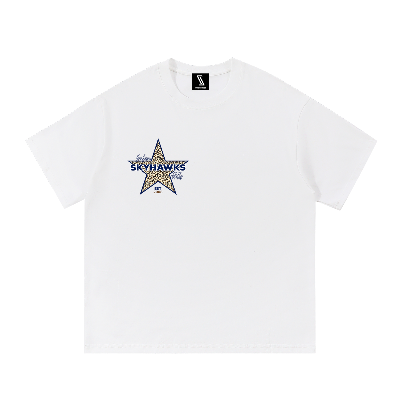 Leopard Star Cotton T-Shirt