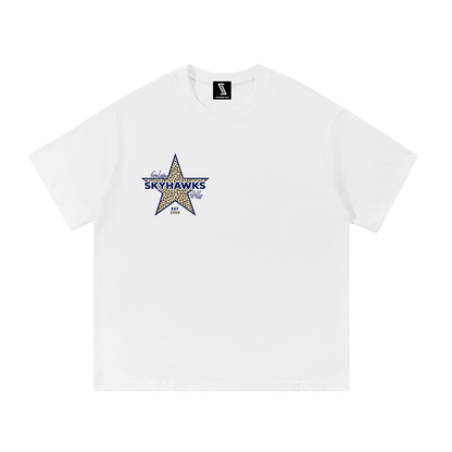 Leopard Star Cotton T-Shirt